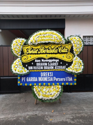 Papan Bunga Duka di Bebesen