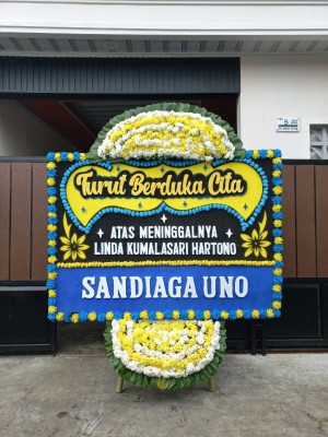 Papan Bunga Duka di Bebesen